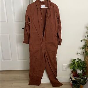 Stoic Women's Brown Jumpsuit